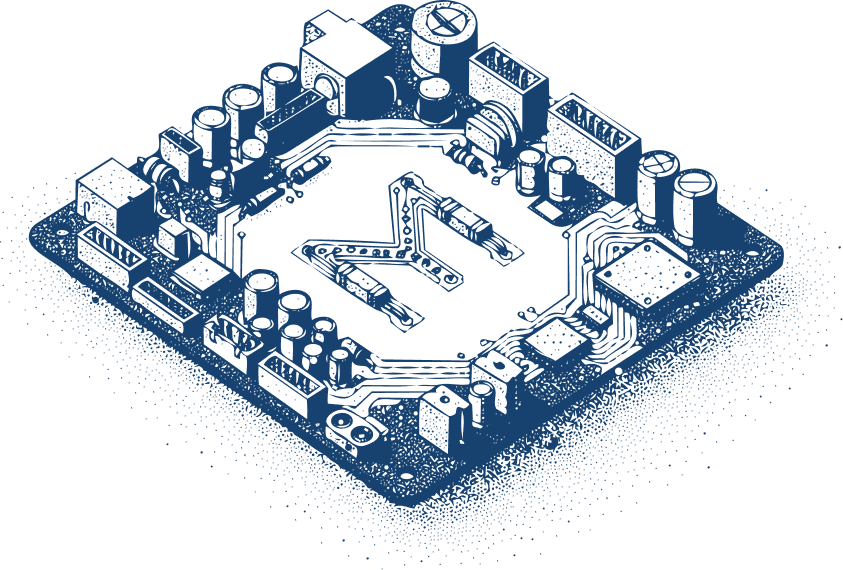 Mobile phone illustration